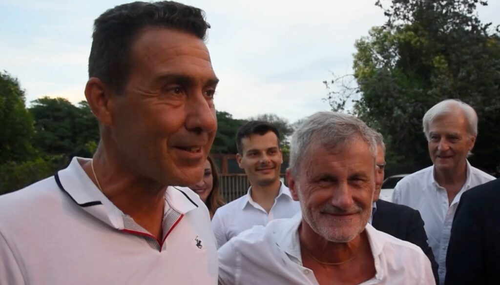 Vannacci e Alemanno a cena