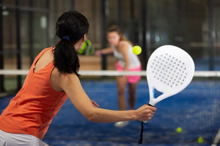 Padel Colli Portuensi in azione durante la finale della Coppa dei Club MSP Italia