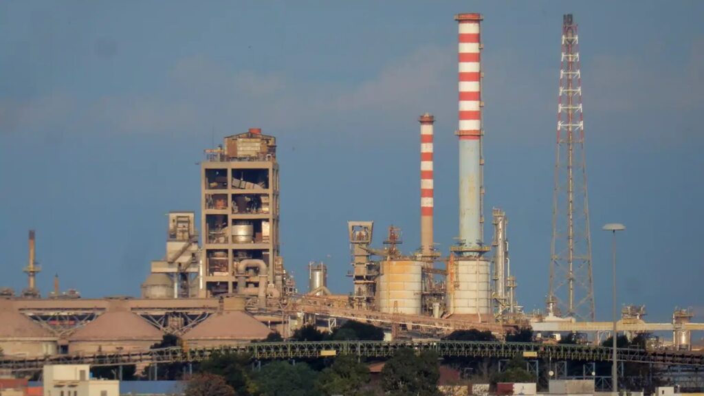 Immagine dell'ex Ilva di Taranto