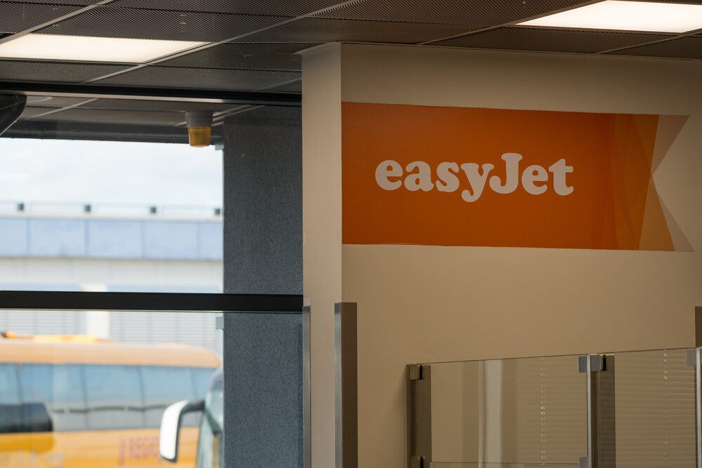 easyJet volo aereo