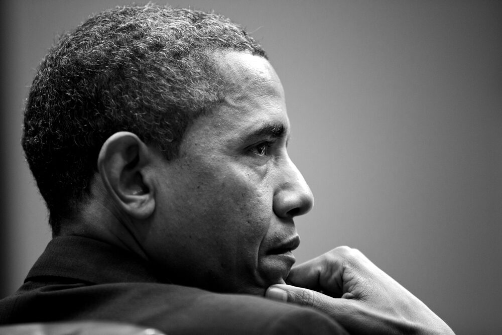 Barack Obama durante un evento